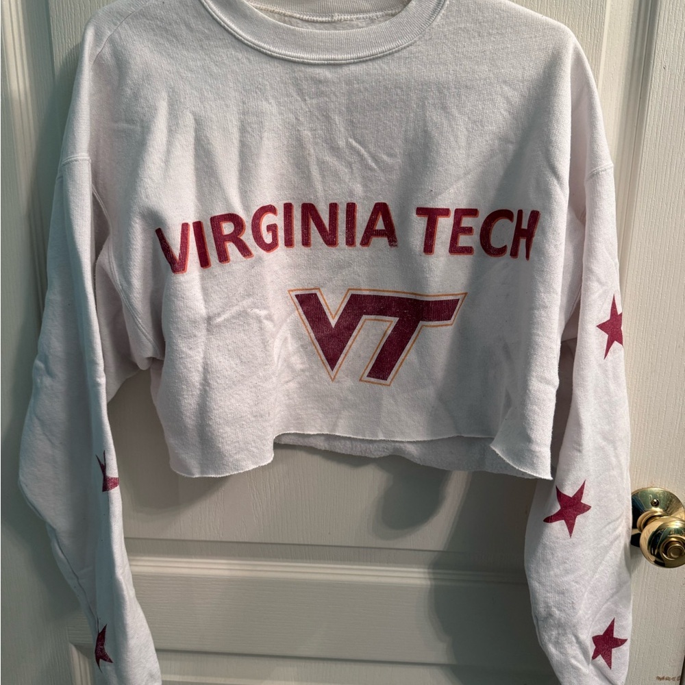 Virginia Tech Cropped Sweatshirt